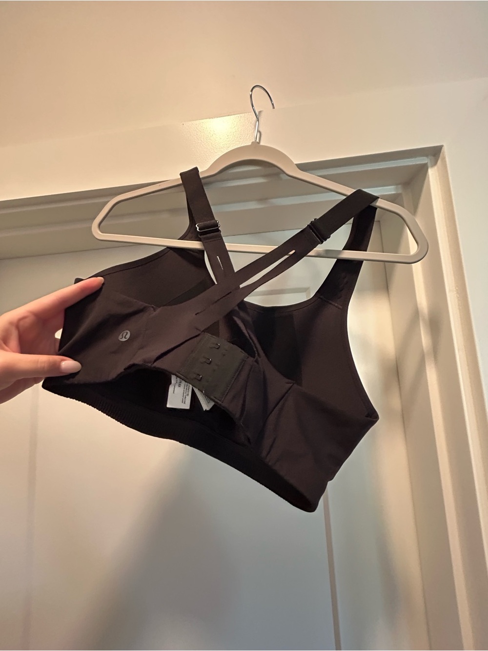 lululemon athletica Black Seamless Crisscross Sports Bra - Picture 2 of 3